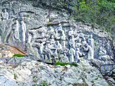荒山刻史 废矿生花 南塘鹤浦石窟的“点石成金”之路