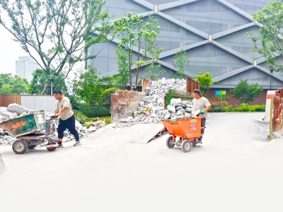 从“垃圾堵门”到“一键清运” 乐清探索装修垃圾治理新模式