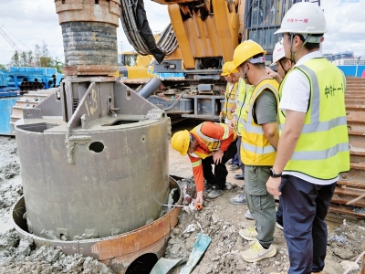 世界最大跨度四线铁路 温福高铁瓯江公铁大桥首根铁路桥桩基开钻 未来温州直达福州仅需1小时左右
